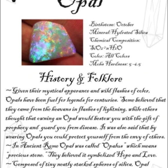 Triple Opal Ring Sterling Silver - Picture 3 of 5